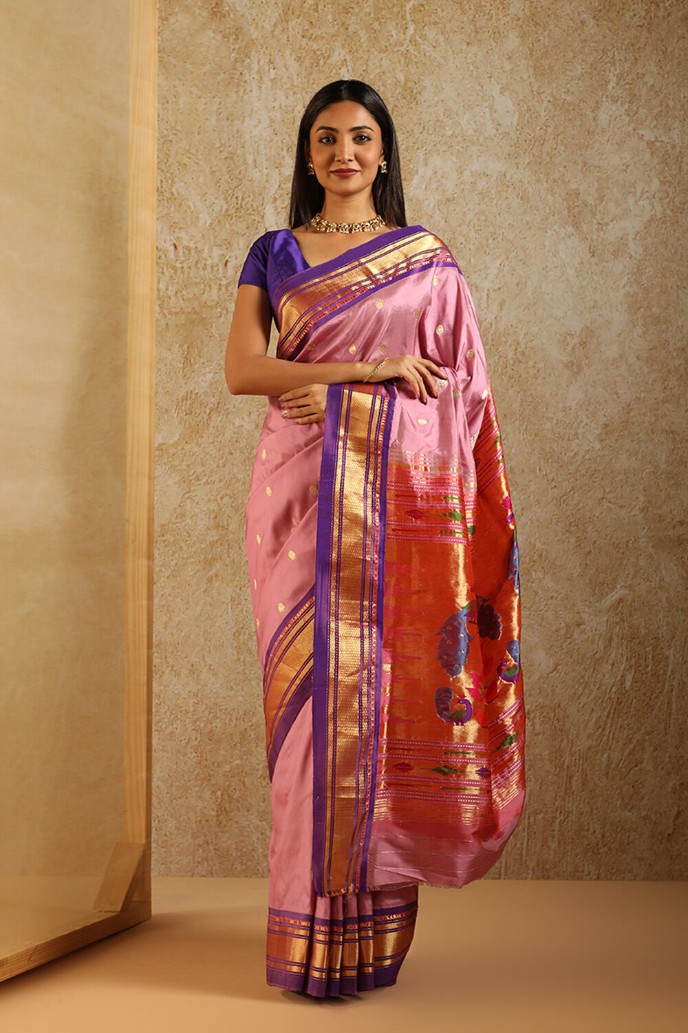 Pure Silk Maharani Paithani Sarees | Paithanistore