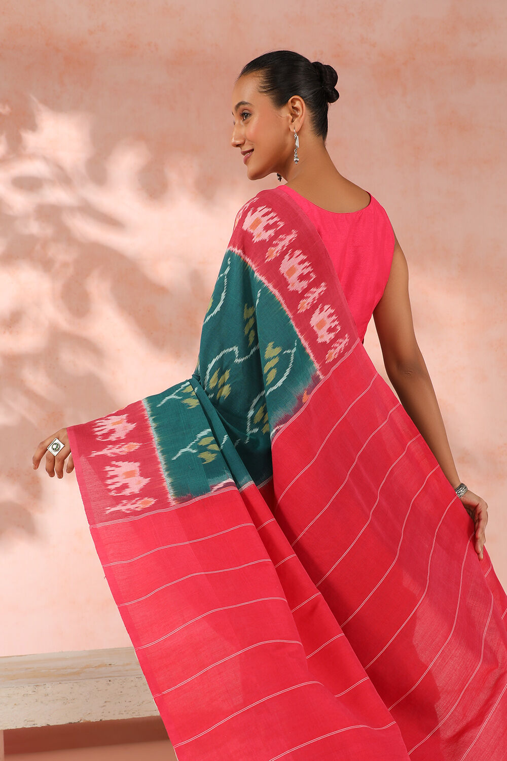 Pure ikkat sale sarees