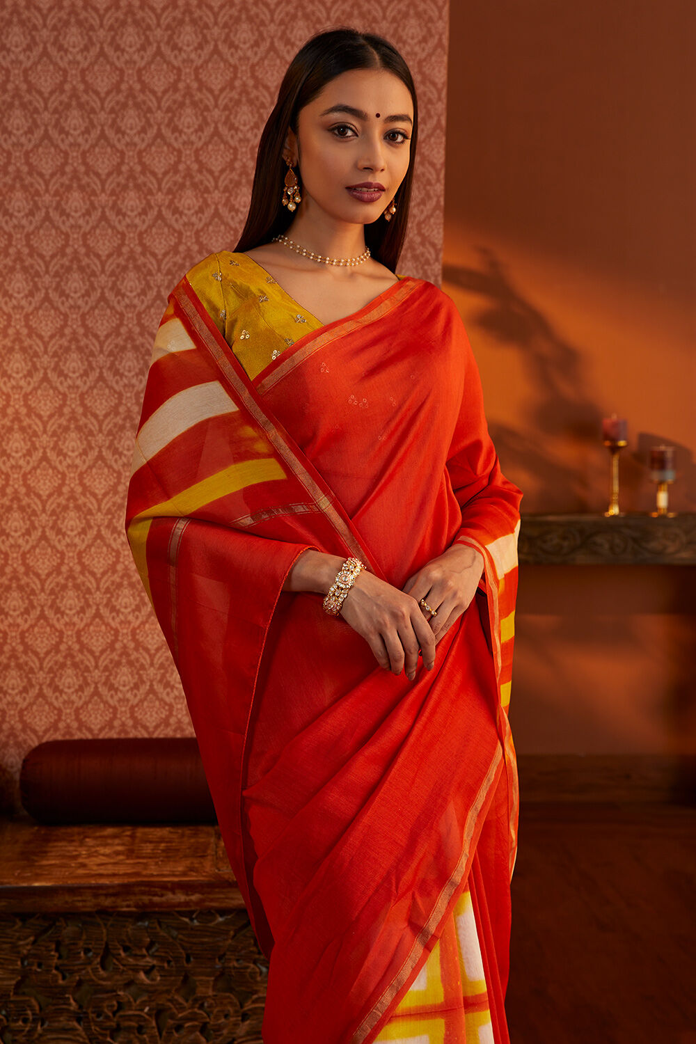 Best Royal Blue Banarasi Saree for Wedding - Sacred Weaves - Sacred Weaves