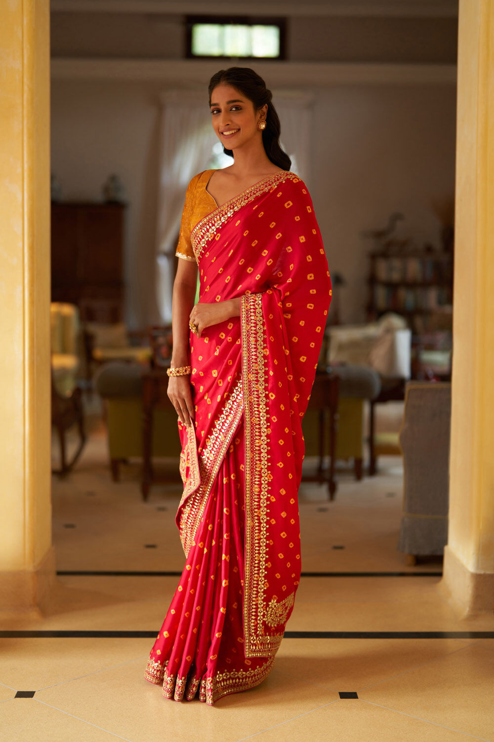 Buy Jinal & Jinal Women Red Woven Silk Banarasi Saree (Fk Ms Ruhani Red)  Online at Best Prices in India - JioMart.