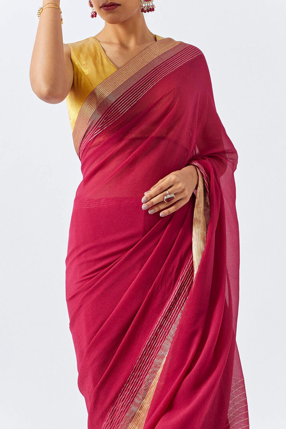 Explore Georgette Sarees & Pure Chiffon Sarees Online | Laxmipati –  Laxmipati Sarees | Sale